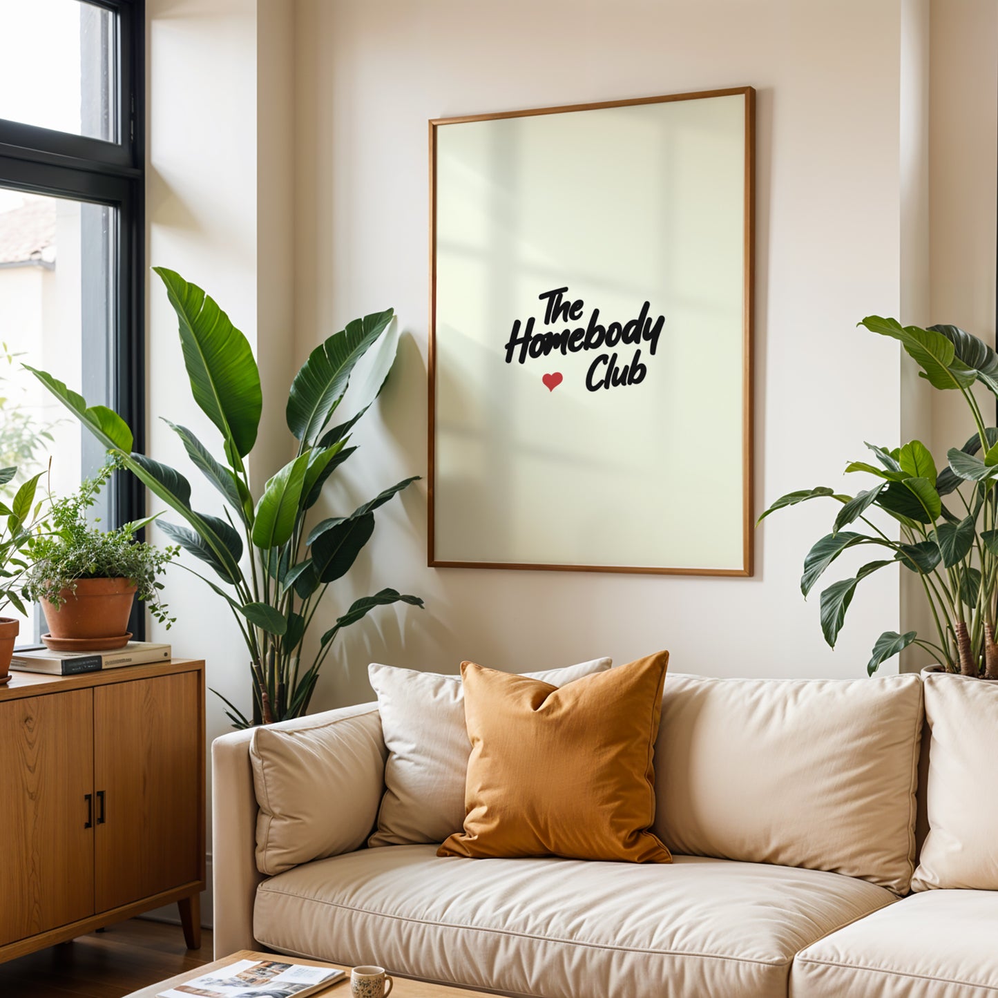 Homebody Club | Typographic Print