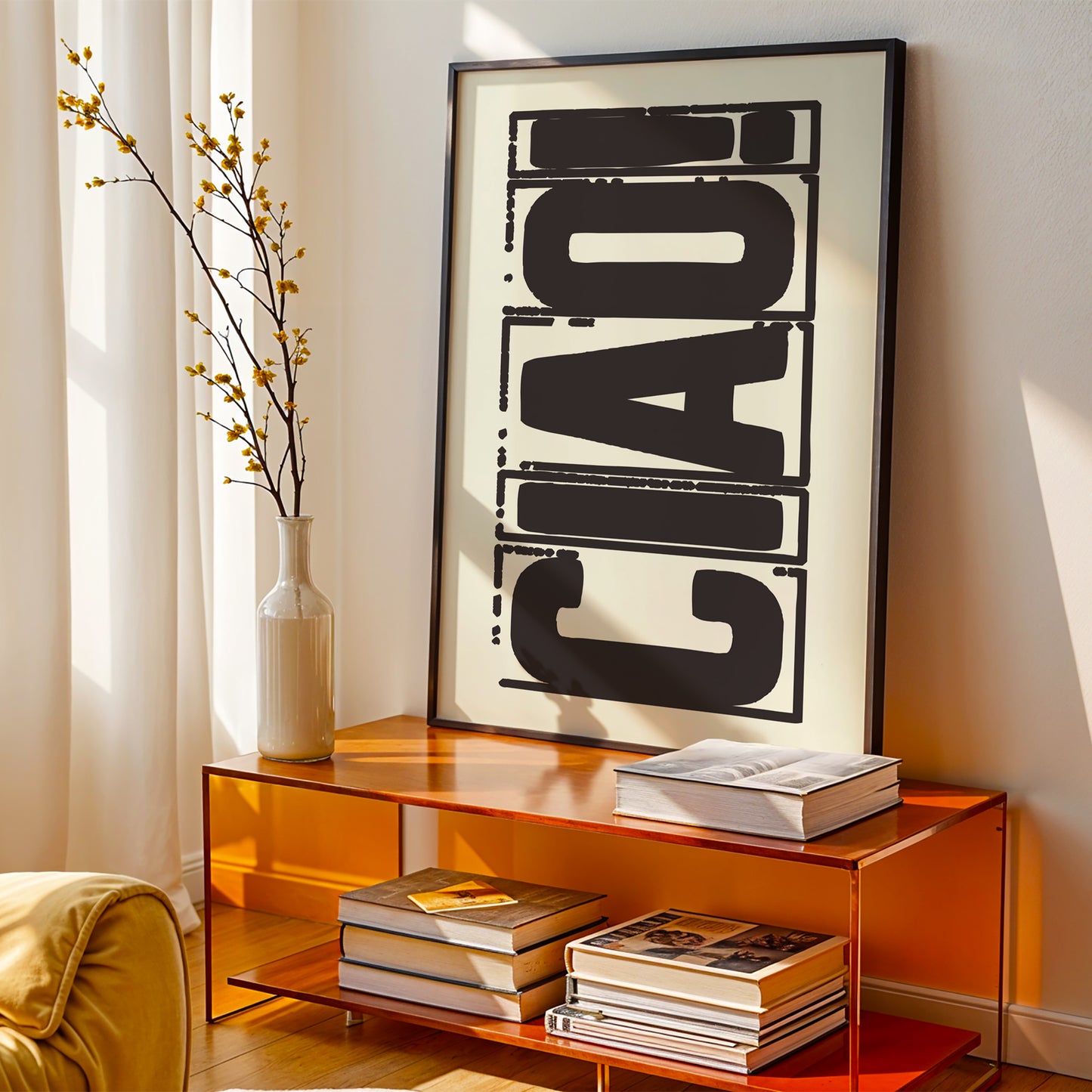 Ciao | Typographic Retro Print