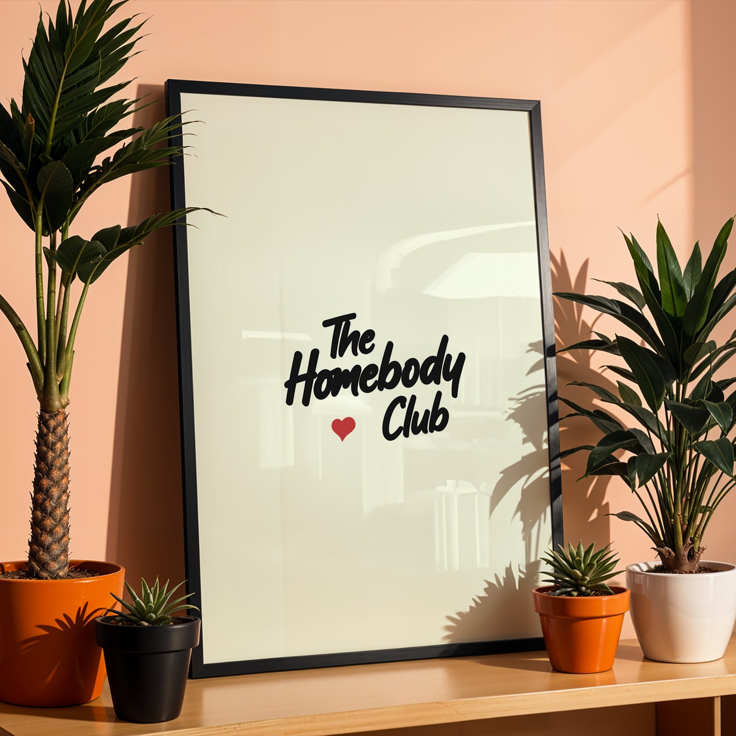 Homebody Club | Typographic Print