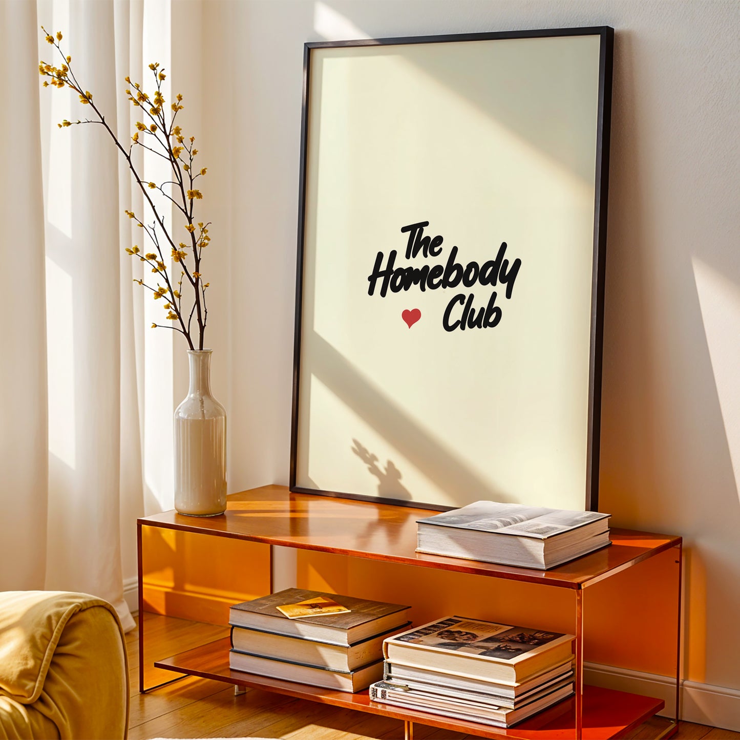 Homebody Club | Typographic Print