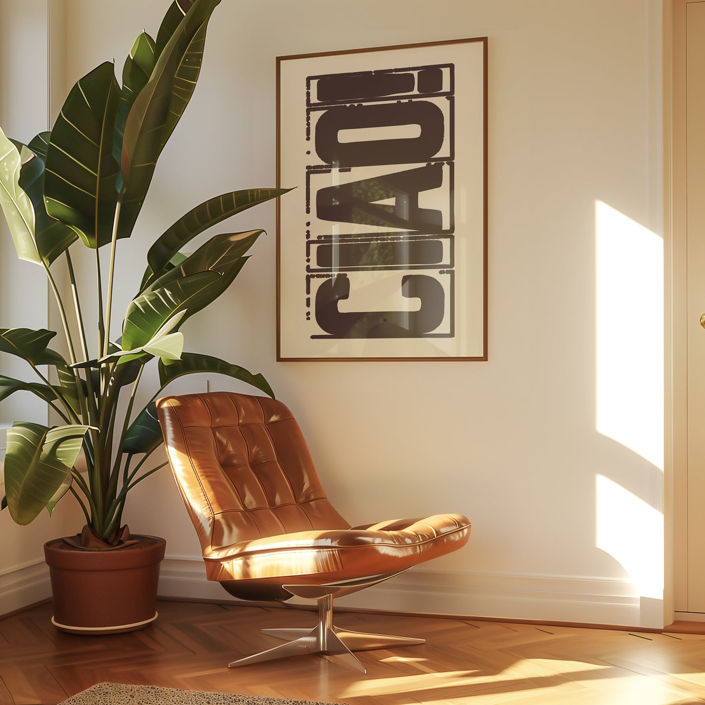 Ciao | Typographic Retro Print