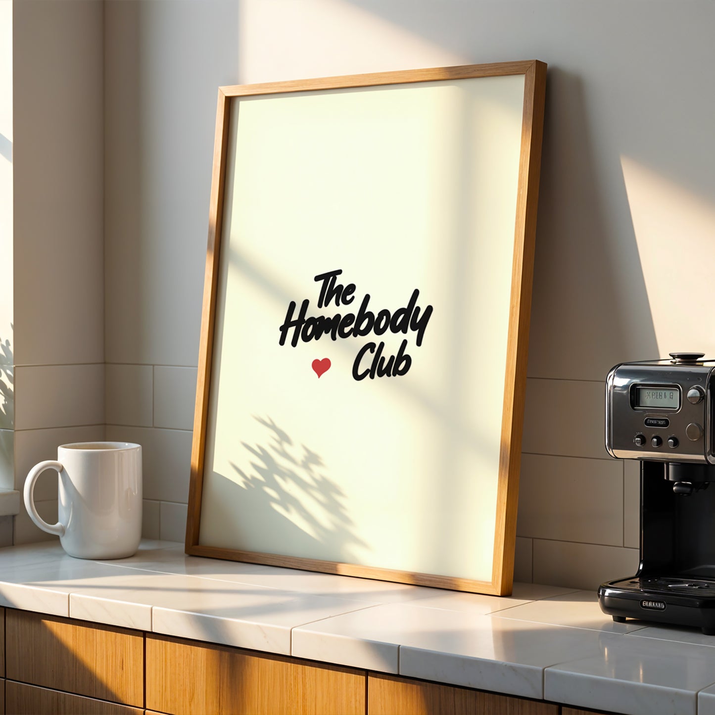 Homebody Club | Typographic Print