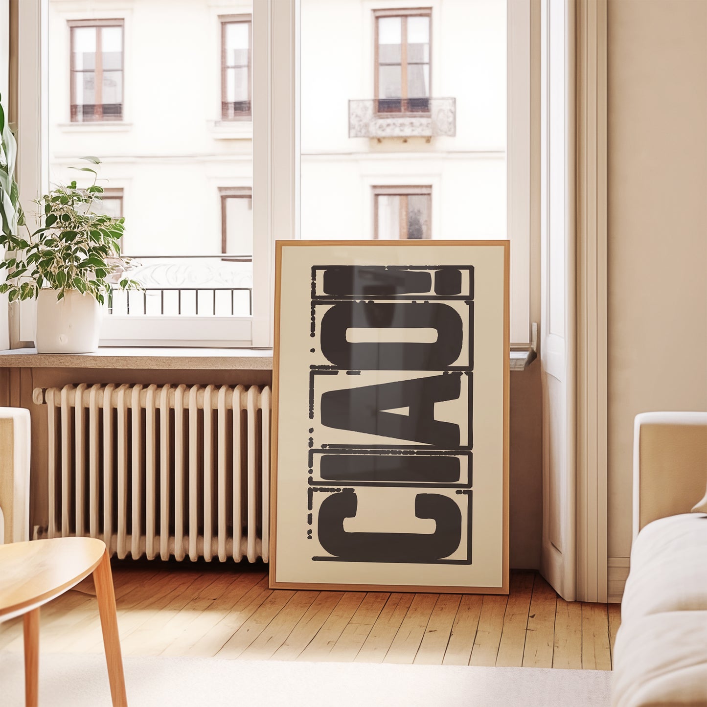 Ciao | Typographic Retro Print