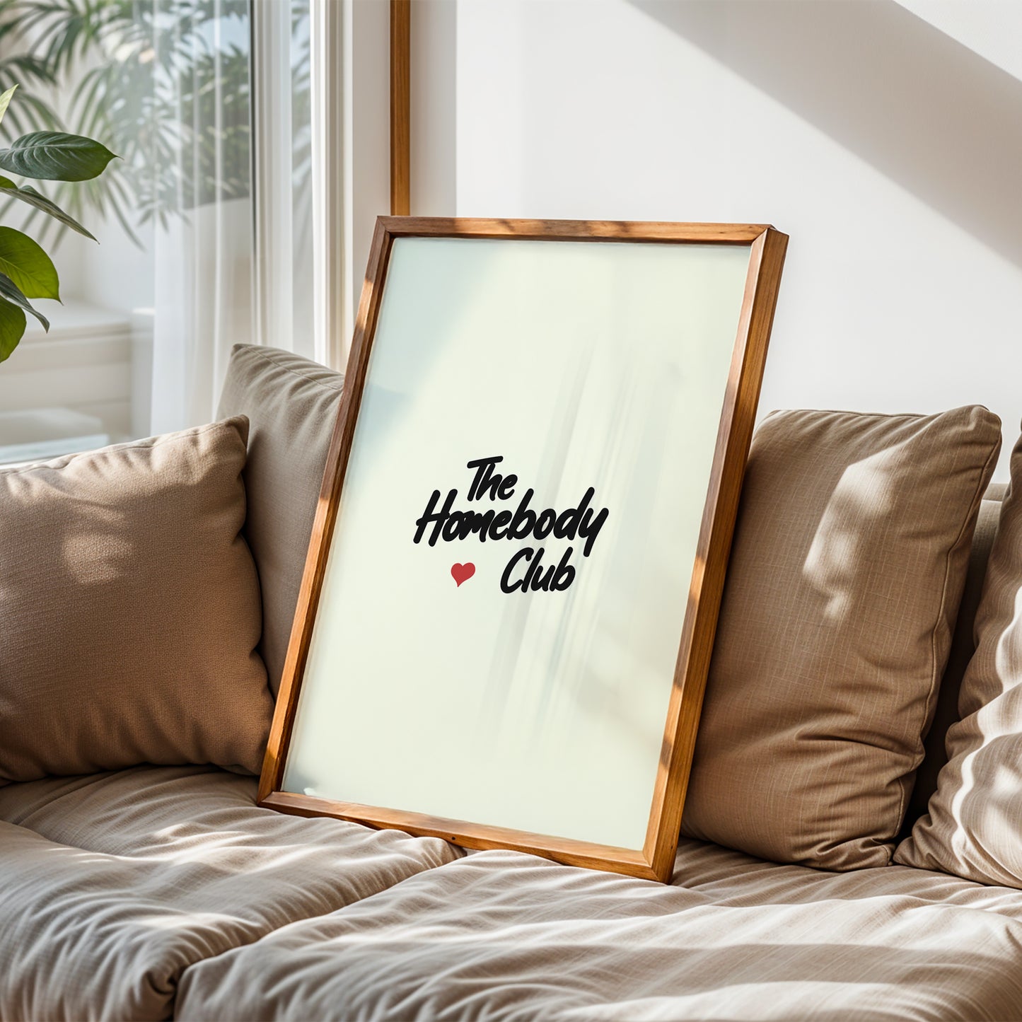 Homebody Club | Typographic Print
