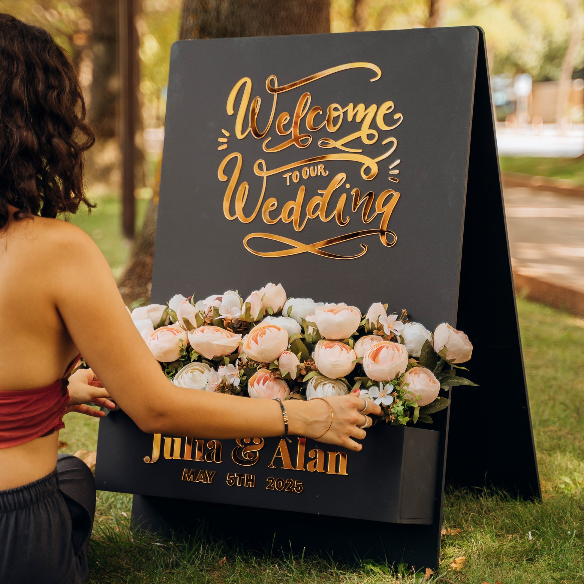 Cesto di Fiori | Wedding Sign Mauda