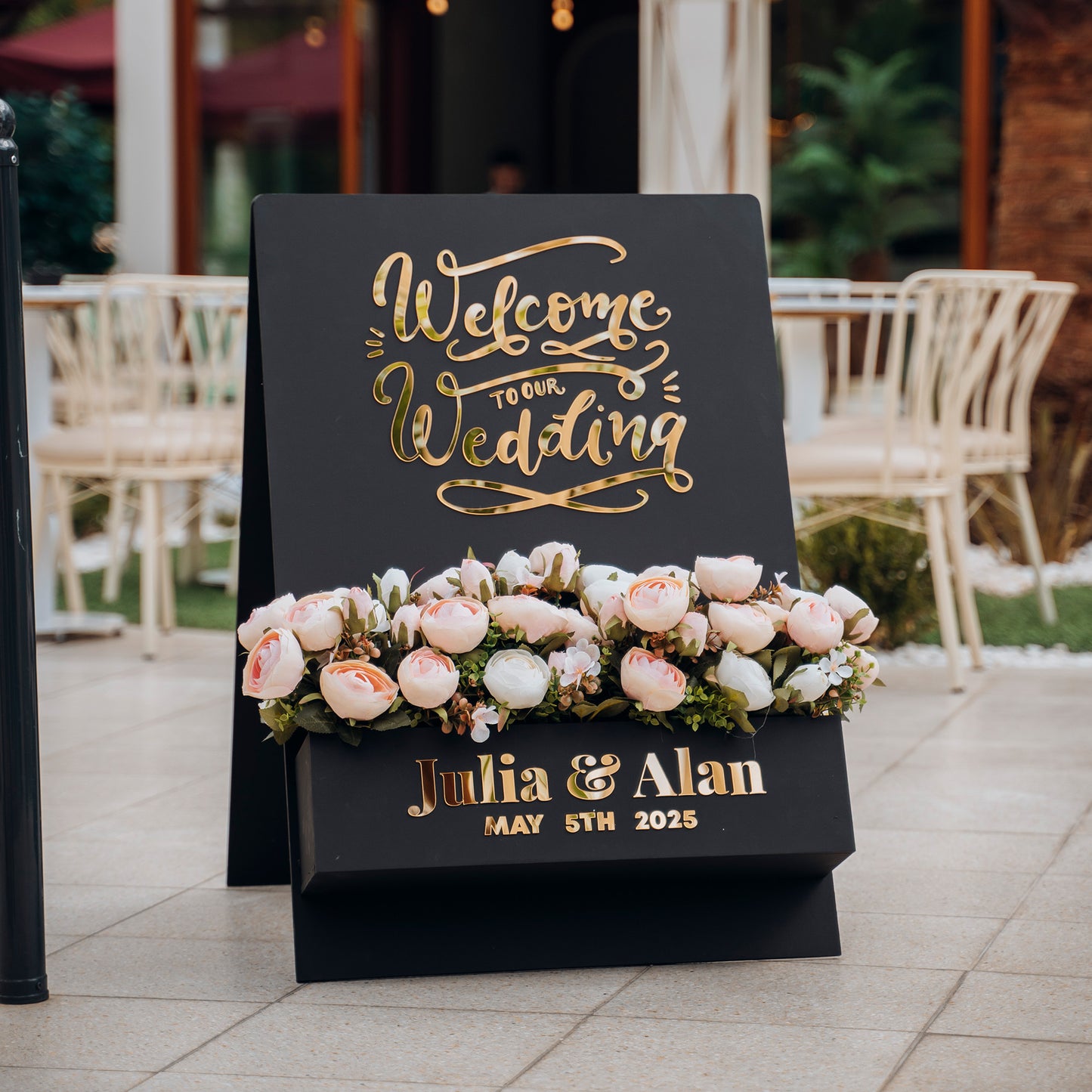 Cesto di Fiori | Wedding Sign Mauda