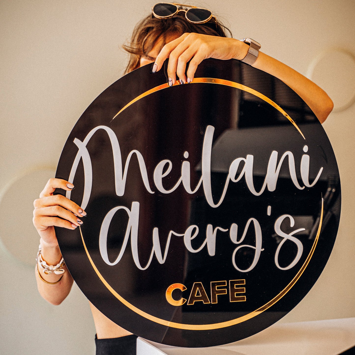 Clario | Company Logo Sign Mauda