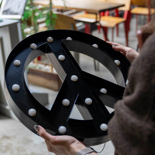 Peace | Marquee Sign