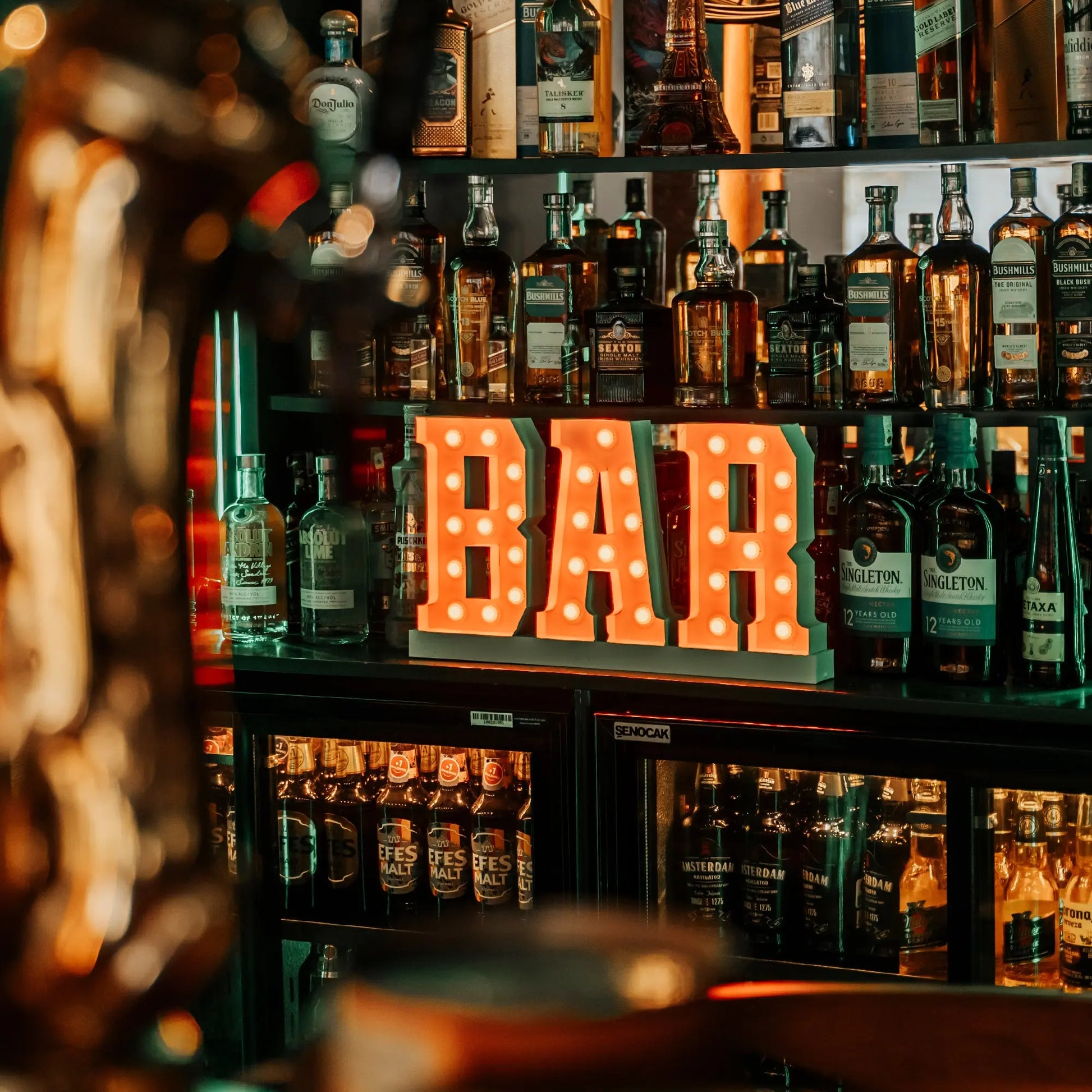 Bar | Marquee Letter Mauda