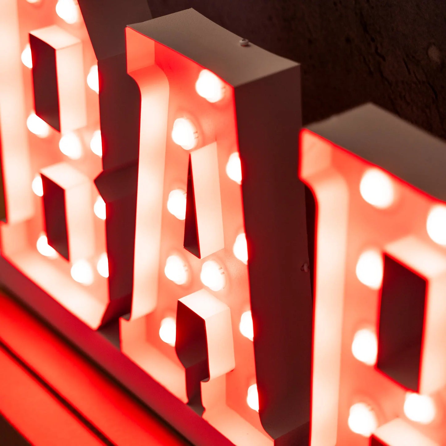 Bar | Marquee Letter Mauda