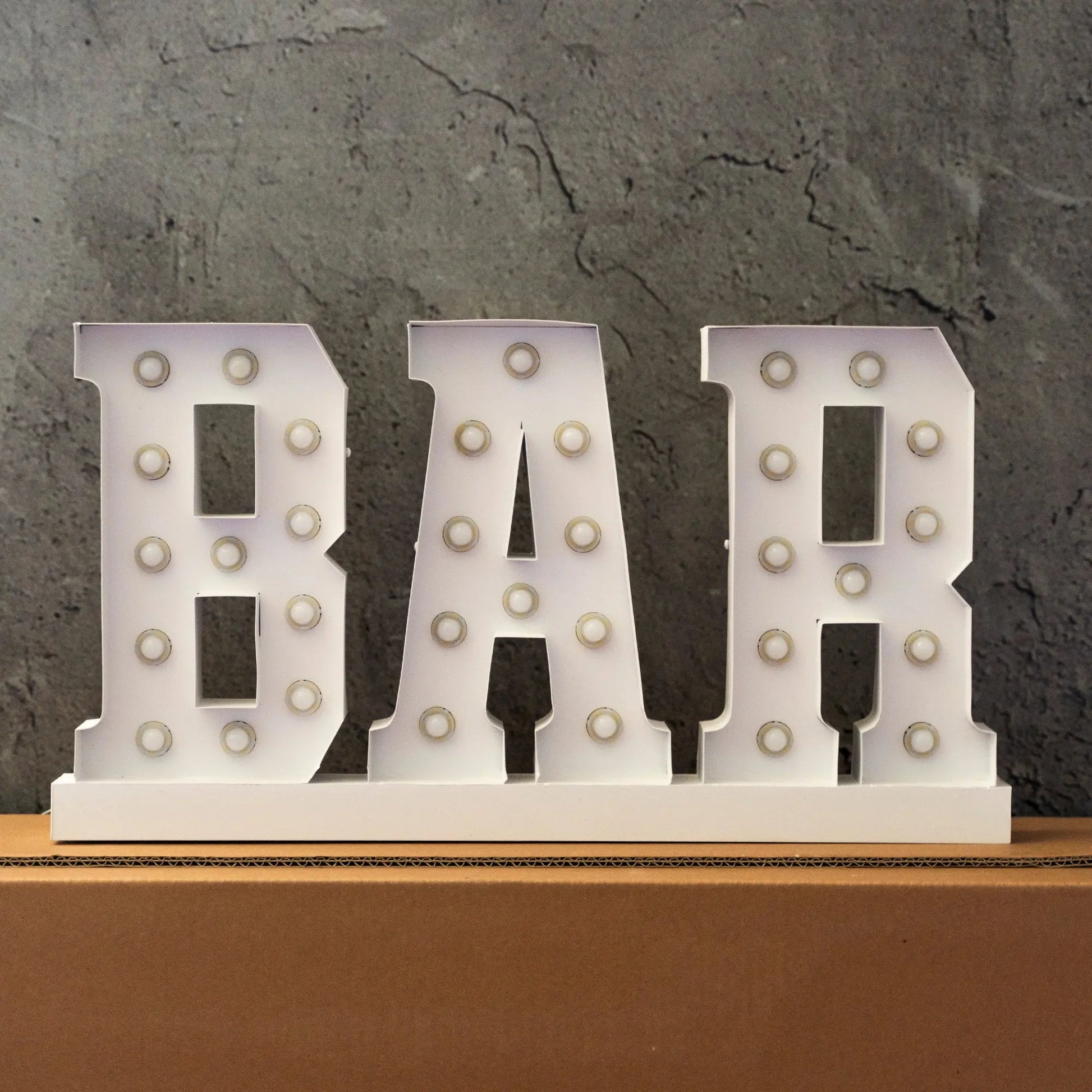 Bar | Marquee Letter Mauda