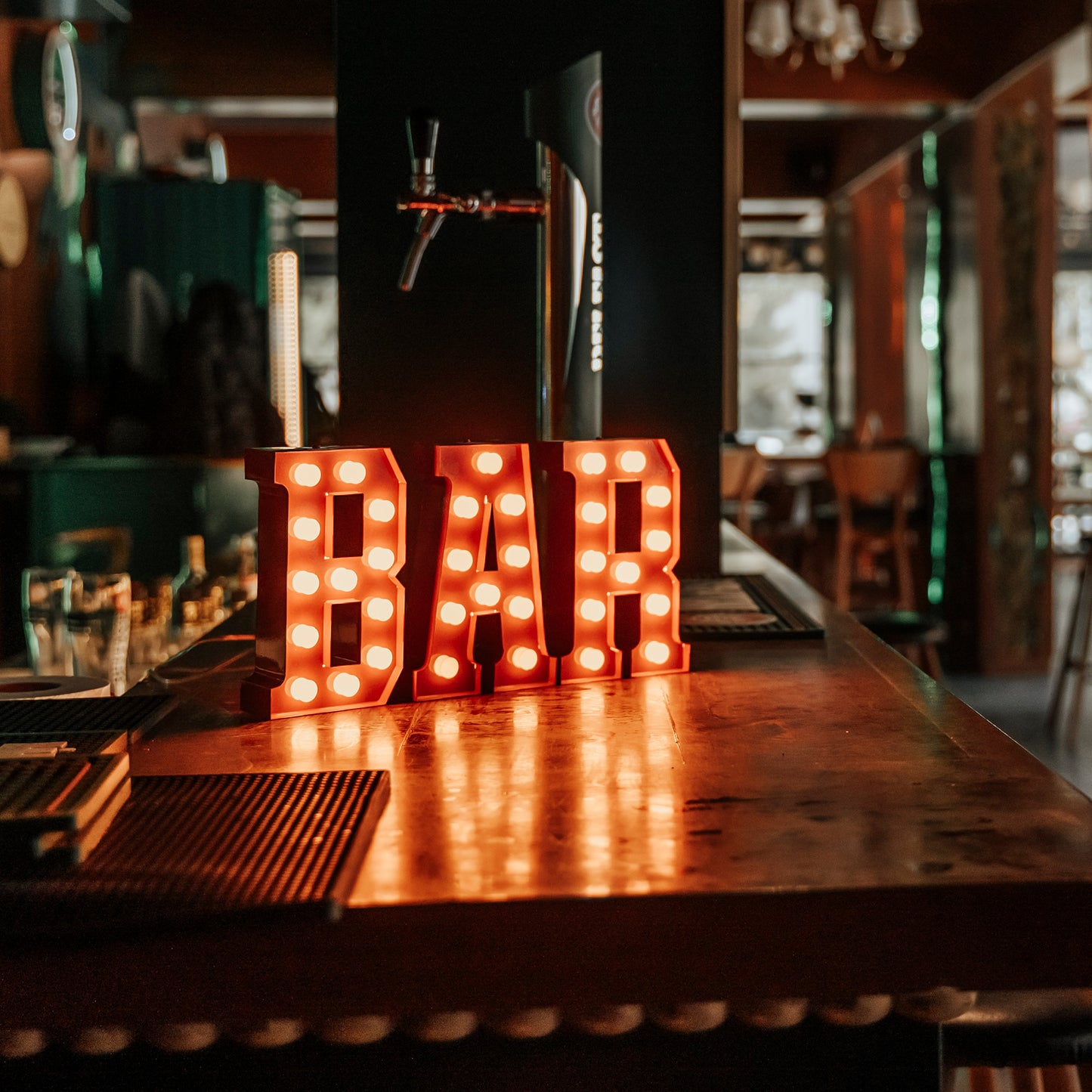 Bar Mini | Marquee Letters Mauda