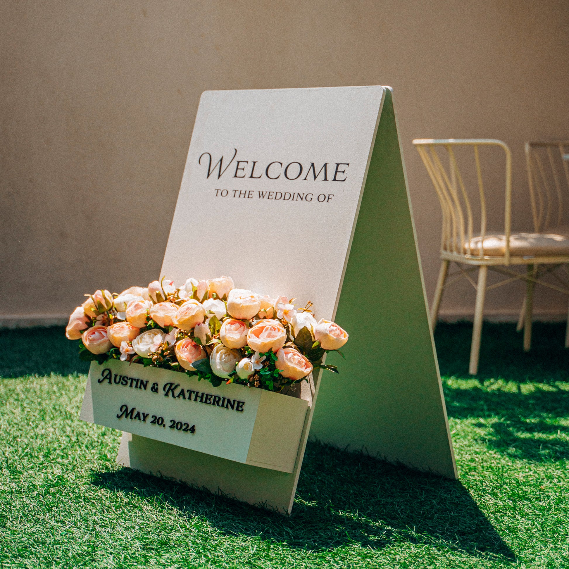 Caja de Flores | Wedding Sign Mauda
