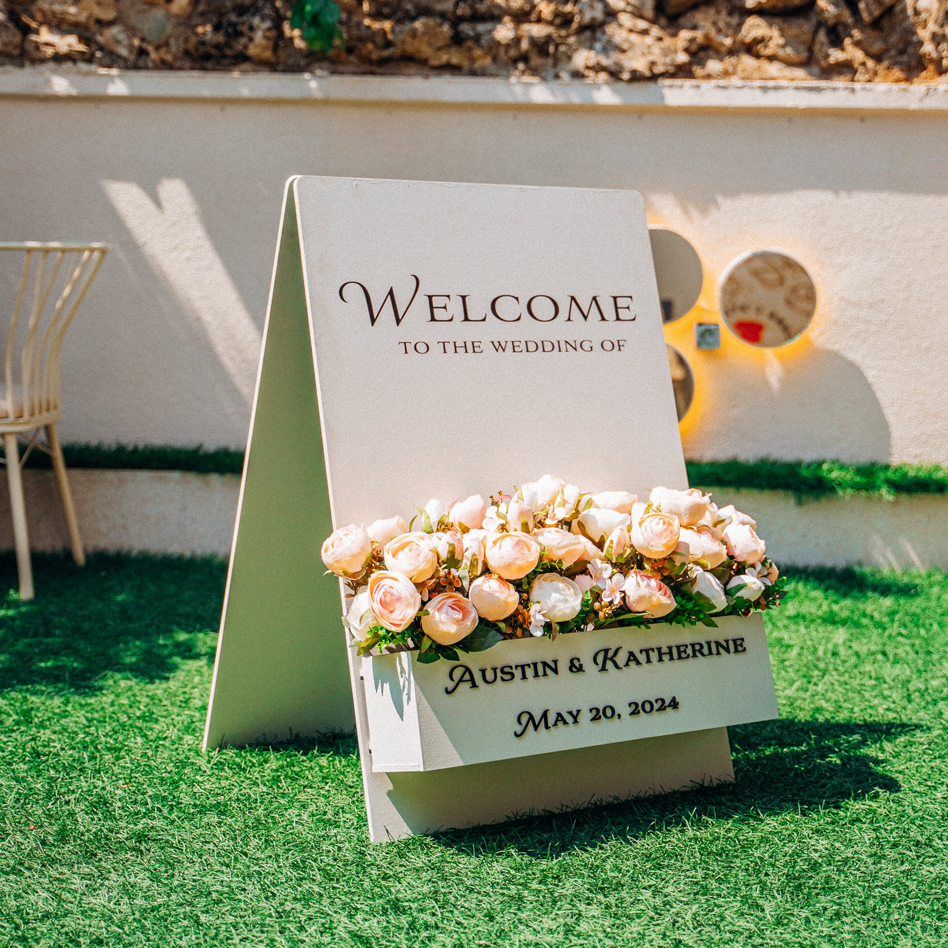 Caja de Flores | Wedding Sign Mauda