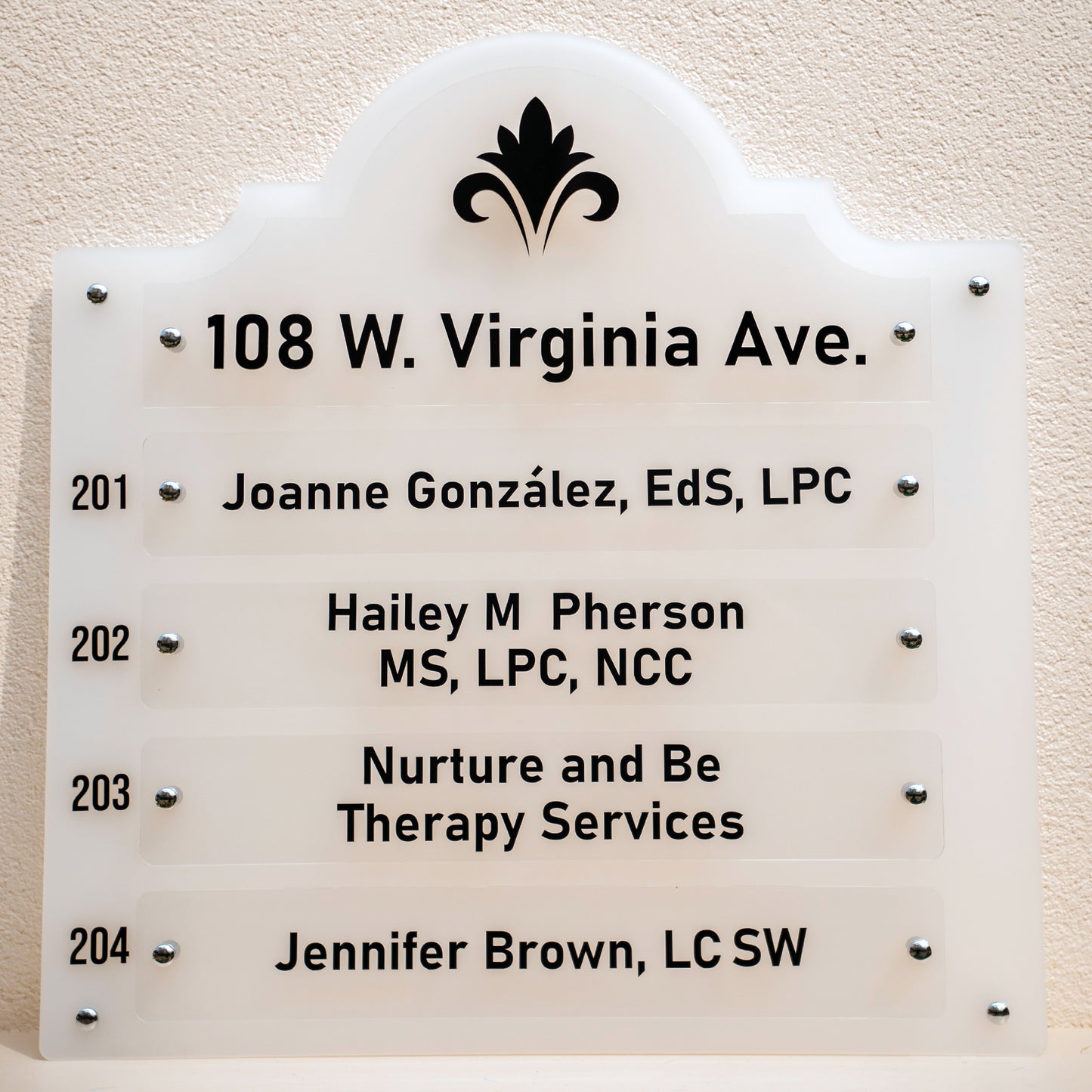 Rollo | Acrylic Wall Plaque