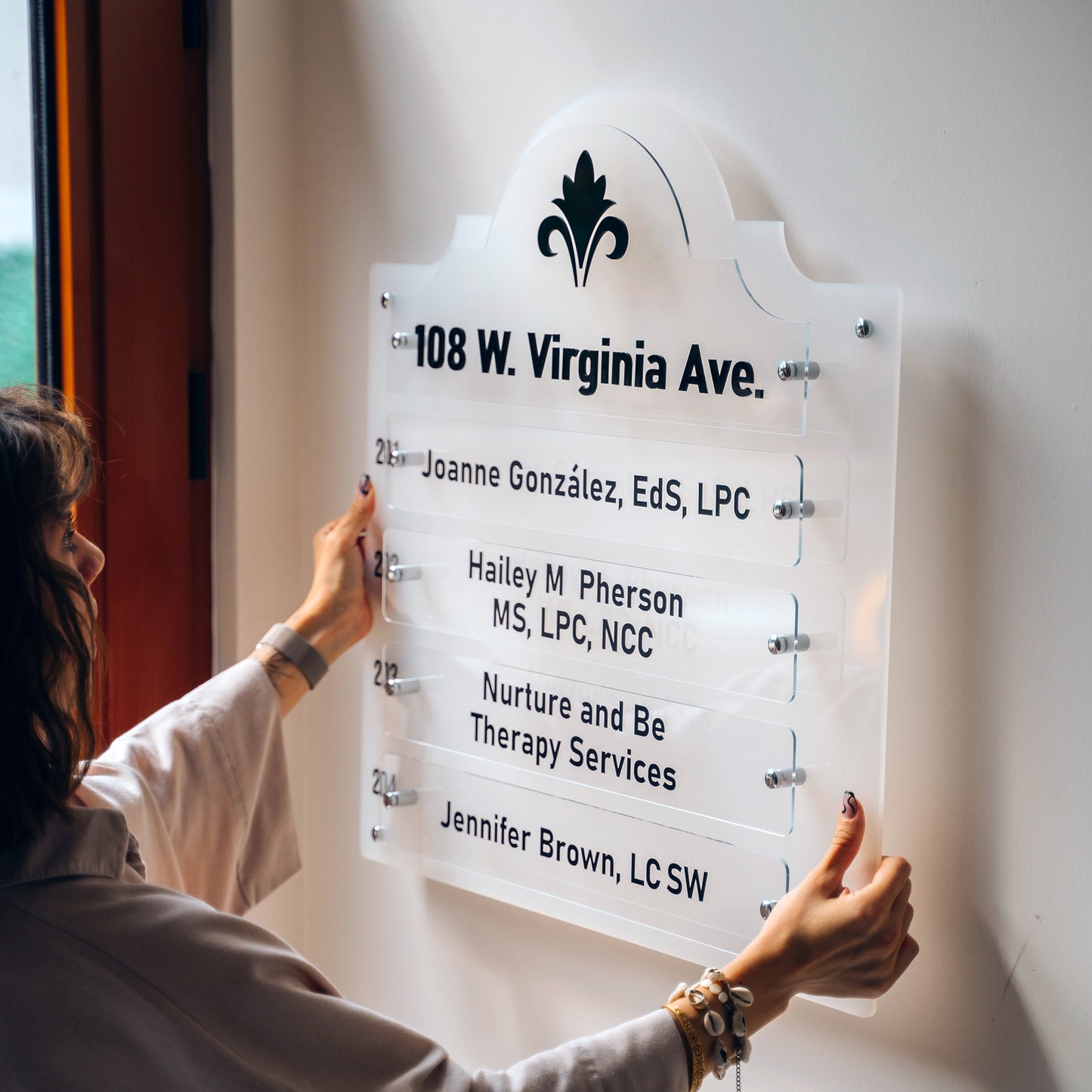 Rollo | Acrylic Wall Plaque