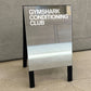 Custom Cafe Board | Custom Business Sign | A-Frame Sign | Mirror Engraving | Sandwich Board Sign | Sandwich Board Cafe | Sidewalk Sign