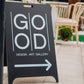Shire | Sidewalk Sign Mauda